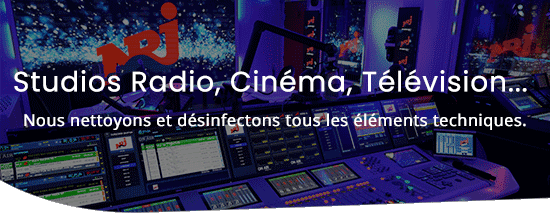 colibri nettoyage - Studio, régie, cinéma, télévision